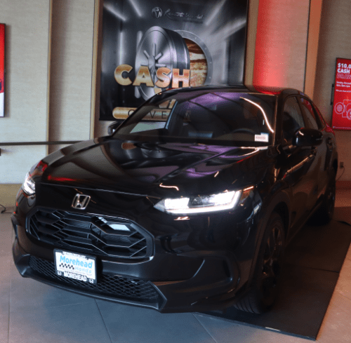 black honda HRV